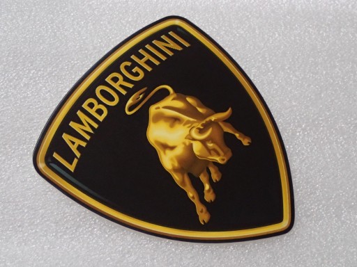 NÁLEPKA S LOGOM LAMBORGHINI SUPERCARS 8,3 x 9,3 cm
