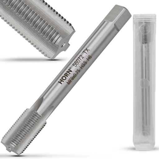 M9 RUČNÝ ZÁVITEĽ M9x0,75 mm. HSS DIN-2181/1P
