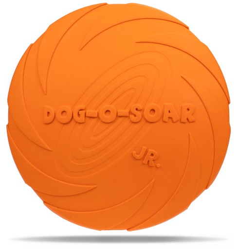 FRISBEE Lietajúci kotúč hračka PSA HĽADANIE 18 cm HADACÍ TANIER Gumová podšálka