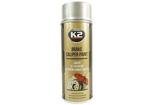K2 FARBA NA STRMEŇA A BUBNY 400 ML STRIEBORNÁ