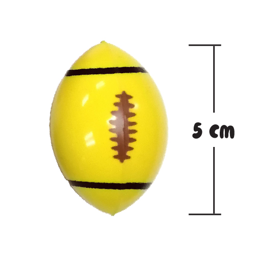 GUMOVÁ Vtipná RUGBY LOPTA
