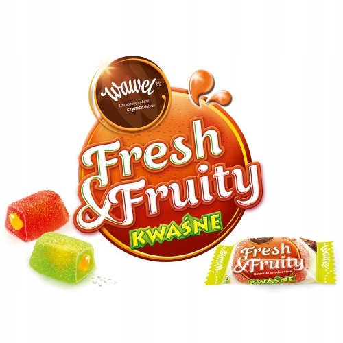 1x245g WAWEL Želé z čerstvého kyslého ovocia