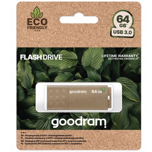 GOODRAM UME3 ECO FRIENDLY 64GB USB 3.0 kľúč