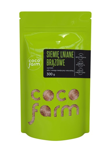 ĽANOVÉ SEMIENKO HNEDÉ, SUROVÉ ĽANOVÉ 300g