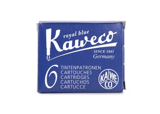 Kazety Kaweco Royal Blue 6 ks.