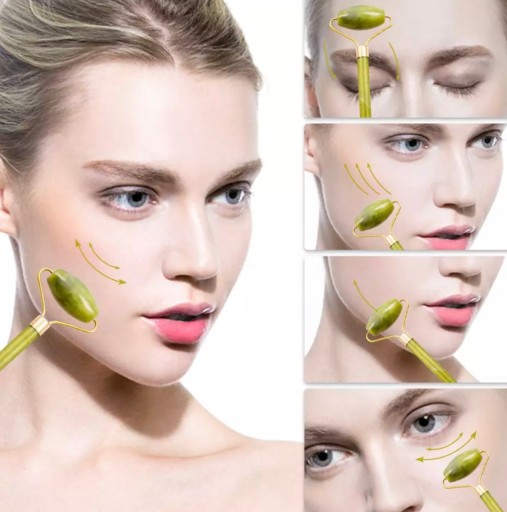 Jade Roller Facial Massager ZDARMA
