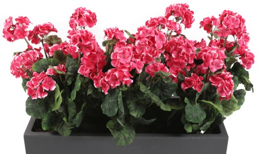 Umelé kvety Geranium na balkónovú terasu - ružová