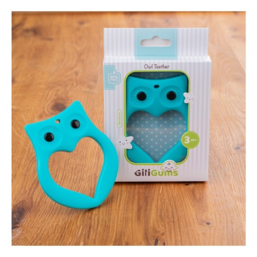 Silikónové hryzátko OWL GiliGums