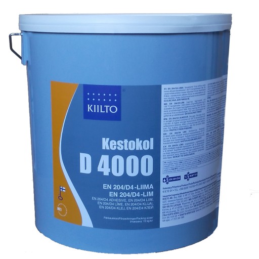 Kiilto D4 lepidlo na drevo 0,5KG PULL-PUSH aplikátor
