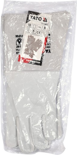 ZVÁRAČSKÉ PRACOVNÉ RUKAVICE veľkosť 10 YATO YT-74820