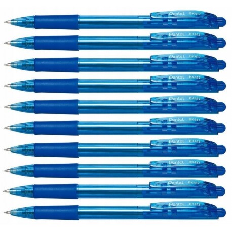 PENTEL WOW AUTOMATICKÉ GULIČKOVÉ PERO 0,7 MODRÉ 10 KS