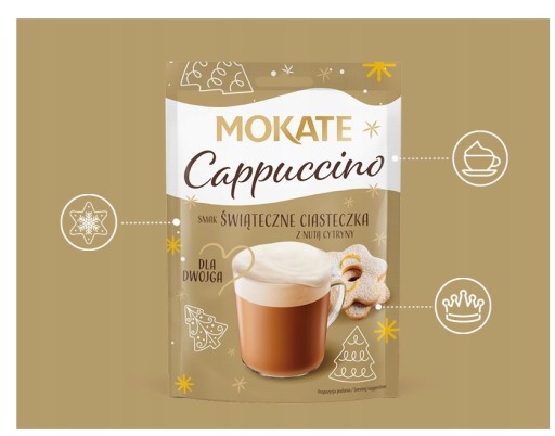 Vianočné cappuccino - vianočné pečivo 40 g Fluffy Mok Foam