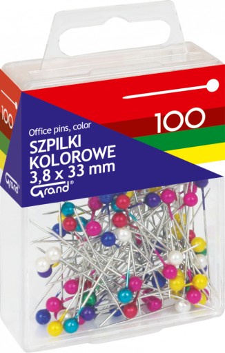 Veľké ihličky 3,8-33mm 100 ks