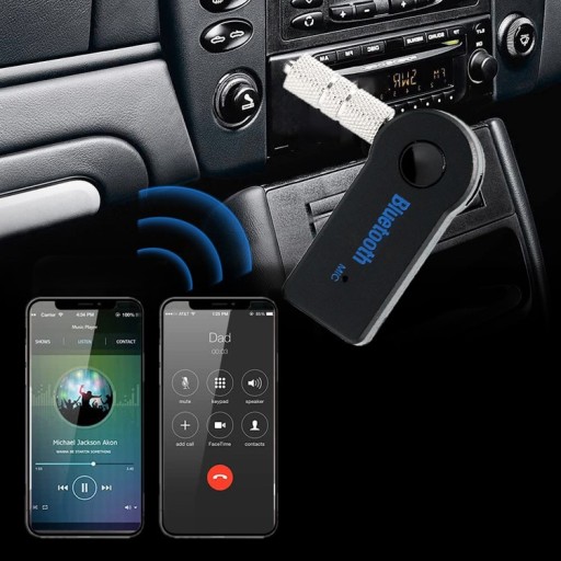 ADAPTÉR AUX MINI-JACK PRIJÍMAČA BLUETOOTH ZVUKU