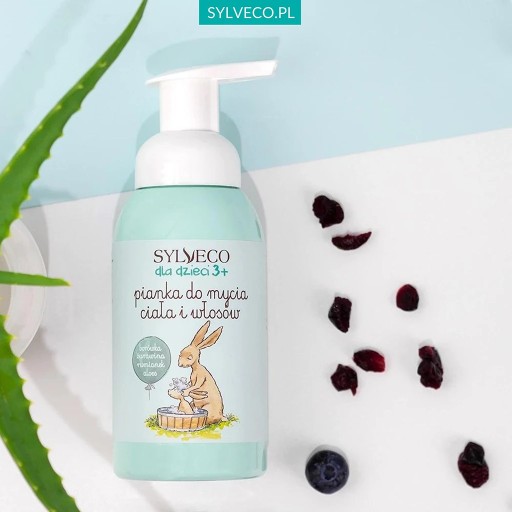 SYLVECO pre deti Pena na umývanie tela a vlasov