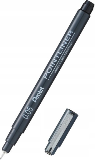 PENTEL Pointliner 0,05 čierna