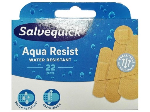 Plast.SALVEQUICK Aqua Resist 22 ks - 1 bal.