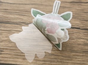 Sada 60 nálepiek na scrapbooking: vetvičky a listy