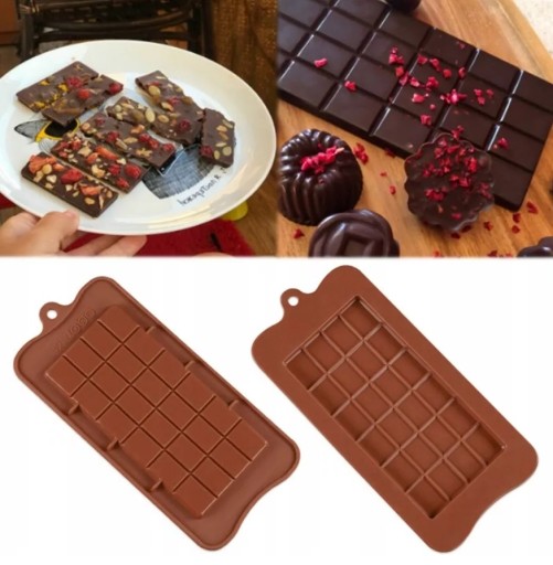 SILIKÓNOVÁ FORMA NA KOCKY ĽADU, ČOKOLÁDOVÉ PRALINKY, 22 cm