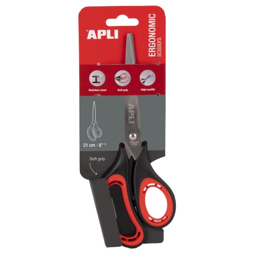 Ergonomické nožnice Apli Kids 21 cm