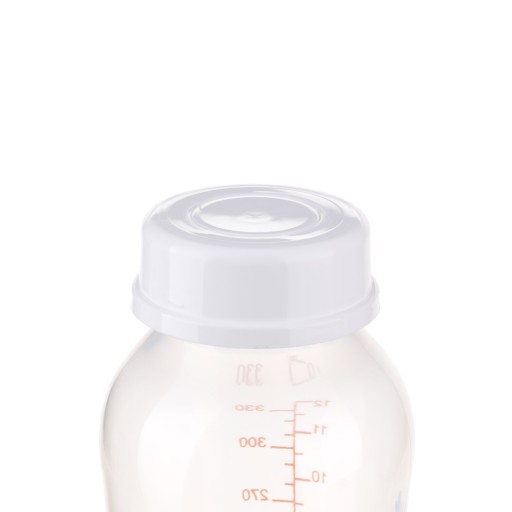 Sklenená fľaša 120 ml zdobená ružami