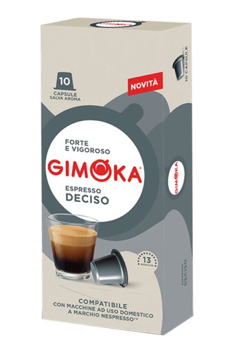 GIMOKA DECISO pre systém NESPRESSO 10 kapsúl