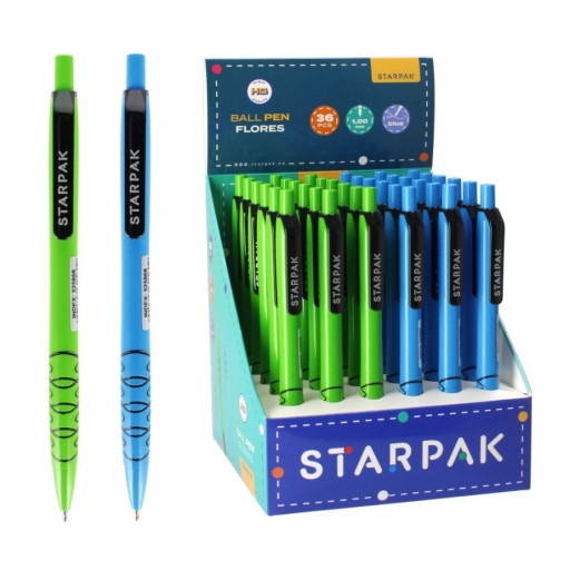 STARPAK AUTOMATICKÉ GUĽOVÉ KVETY MODRÁ 1,0 M