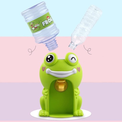 ROZDÁVAČ VODY PRE DETI ŽABKA + POHÁR