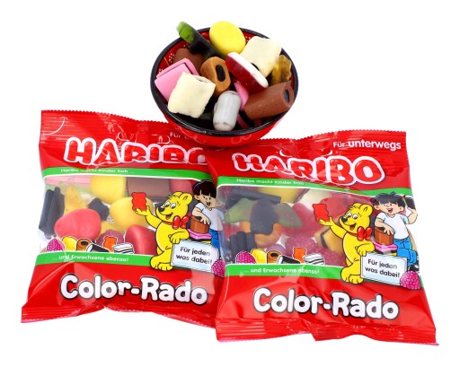 HARIBO Color-Rado Mix želé rôzne príchute 100g