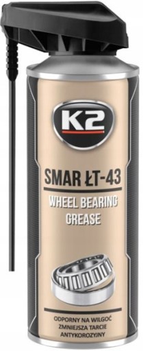 K2 ŁT-43 Mazací sprej na ložiská 400 ml