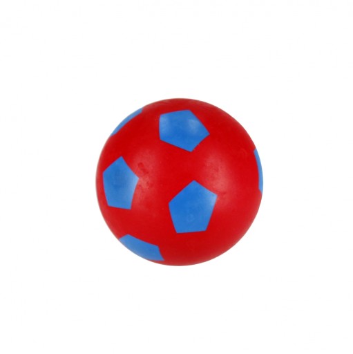 Futbalová lopta z tvrdej gumy 6 cm 1 ks 7740