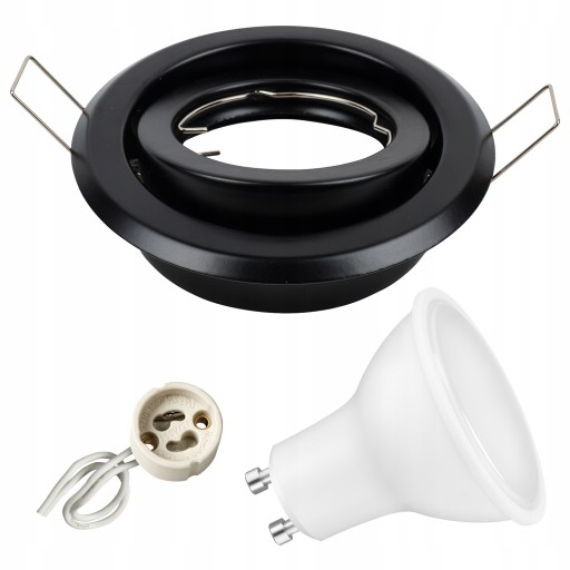 SET pohyblivé halogénové svietidlo + GU10 LED 7,5W