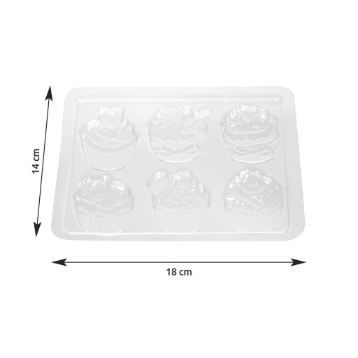 Magnety na chladničku DIY muffiny Cupcakes DIY kreatívna sada magnetov