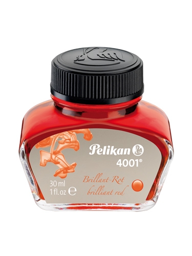 PELIKÁN ČERVENÝ ATRAMENT 30 ML.