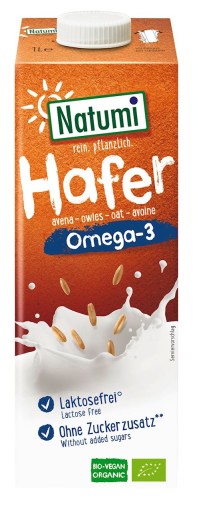 ovsený nápoj OMEGA-3 bez pridaných cukrov BIO 1 l N