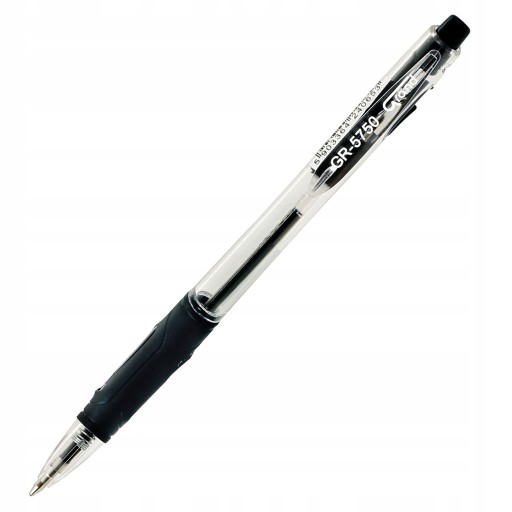 Čierne GR-5750 automatické guľôčkové pero 0,7 mm GRAND