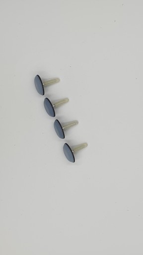 4 x teflónové nábytkové podložky s klincom 19 mm
