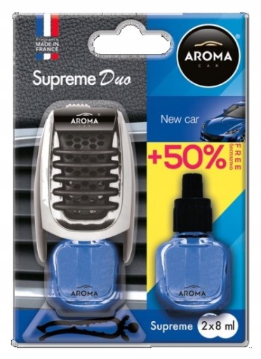 AROMA SUPREME DUO NEW CAR Osviežovač vzduchu do auta