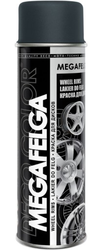 AKRYLOVÝ LAK DECO MEGAFELGA ANTRACITOVÝ 500 ml