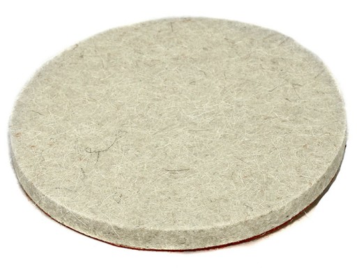 LEŠTIACA PLSTEŇ so suchým zipsom na DISK 125mm x 10mm