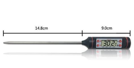 DIGITÁLNY TEPLOMER NA MÄSO -50C až 300C LCD