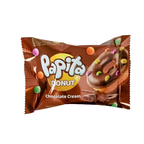 PAPITA ČOKOLÁDOVÁ DONUTKA 40g DÁTUM: 25.09.2024