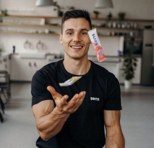 Proteínová tyčinka - Horká čokoláda a čerešňa - Sens - 40 g