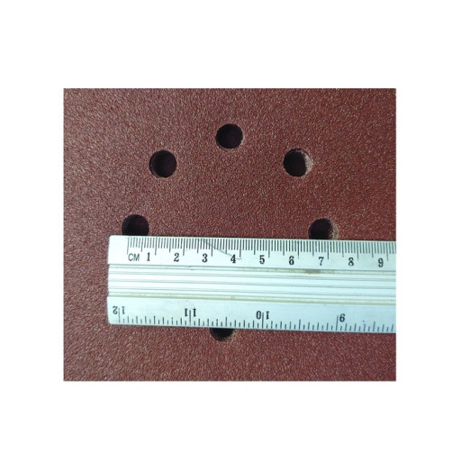 Kotúče na suchý zips 225 mm P 240 brúsny papier 10 ks otvory otvory žirafa kotúč