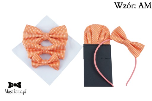 Orange BAND, univerzálna mašľa pre dievčatá a ženy