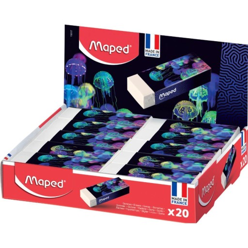 Školská guma Deepsea Maped, biela, 1 ks