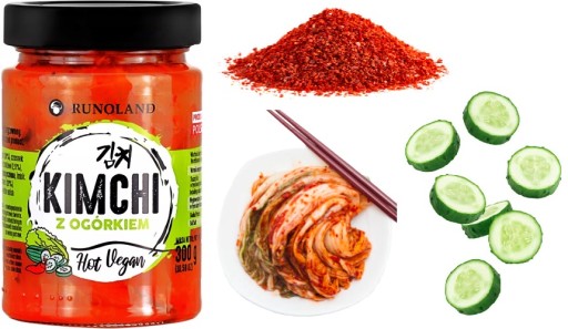 KIMCHI S UHORKOU HORÚCE VEGAN 328ml/300g Runoland