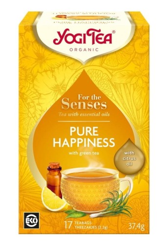 Bylinný korenistý čaj Pure Happiness - Yogi Tea
