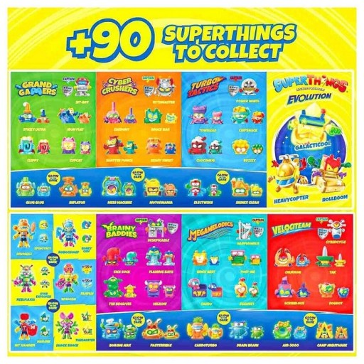 Vrecková figúrka Super Zings Things - séria Evolution 13 vo vrecku 31209