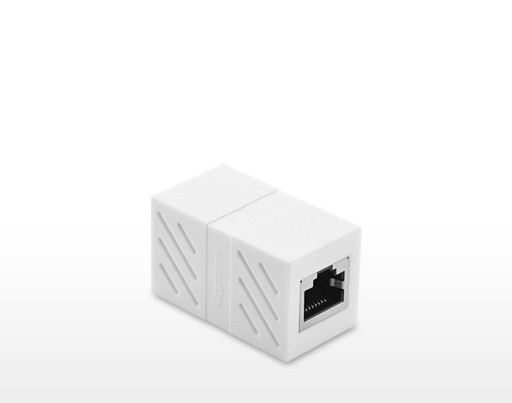 UGREEN konektor, konektor sieťového kábla, sieťový konektor RJ45, biely (20311)
